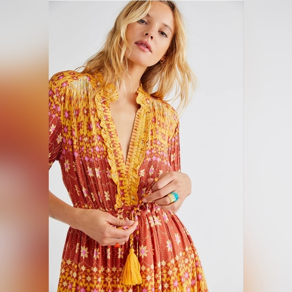 Free People Rare Feelings Maxi Dress! - Picture 4 of 12